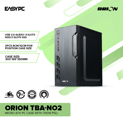 Orion TBA-NO2 Micro ATX PC Case