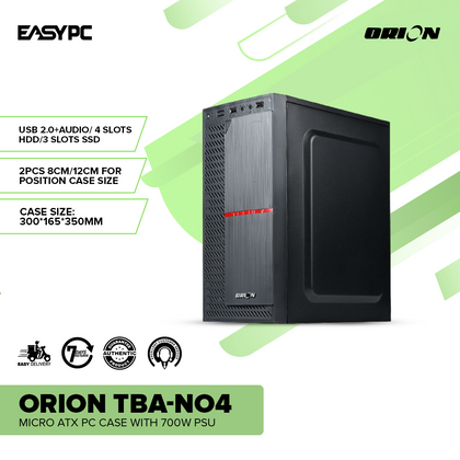 Orion TBA-NO4 Micro ATX PC Case