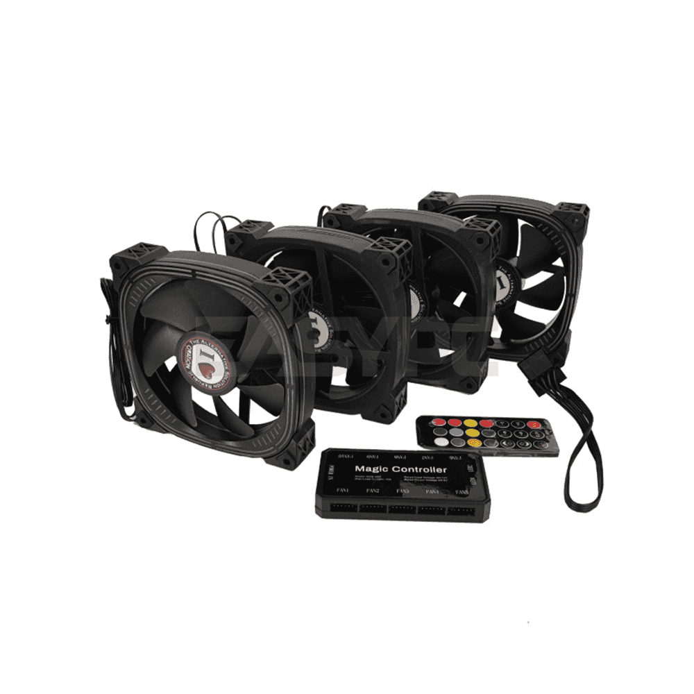 Ovation ACC 4in1 RGB Kit Hypercool Chassis Fan Black