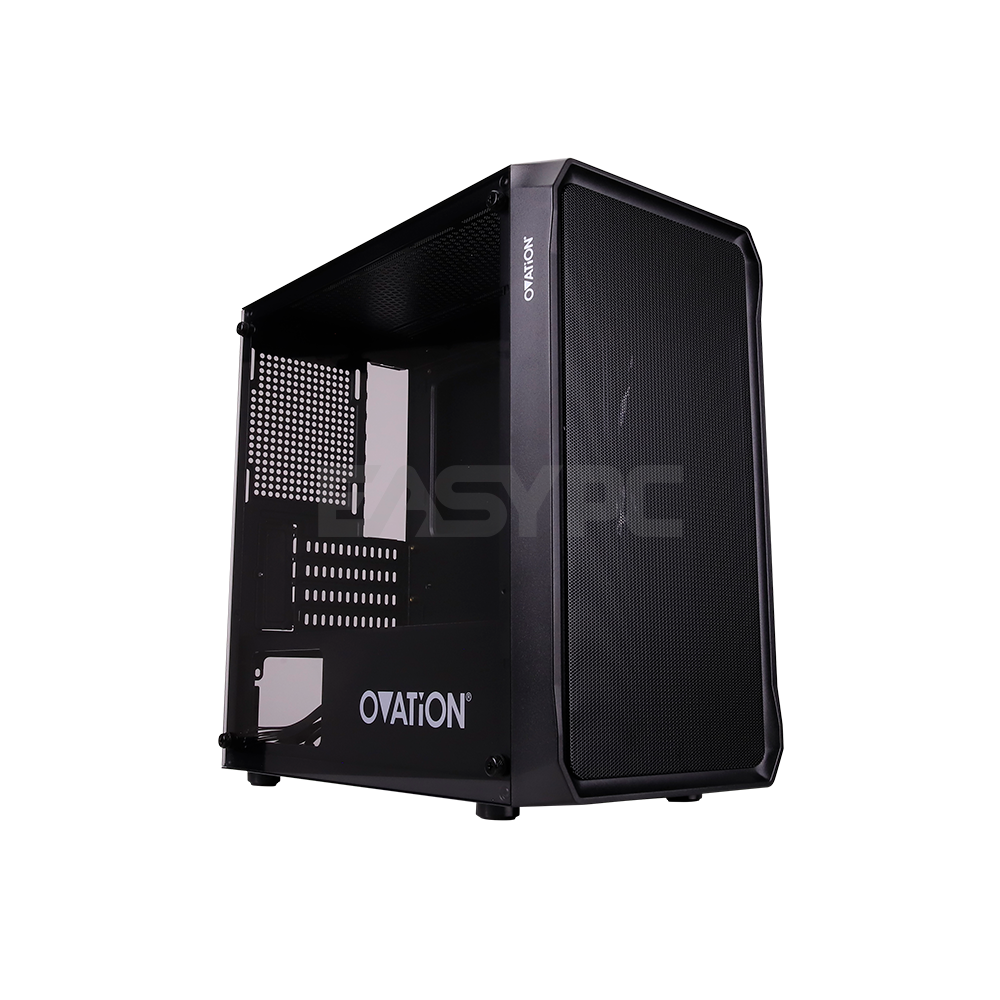 Hypergate Computer Ovation Hypergate Mesh 3.1 Micro ATX Gaming PC Case Black – EasyPC