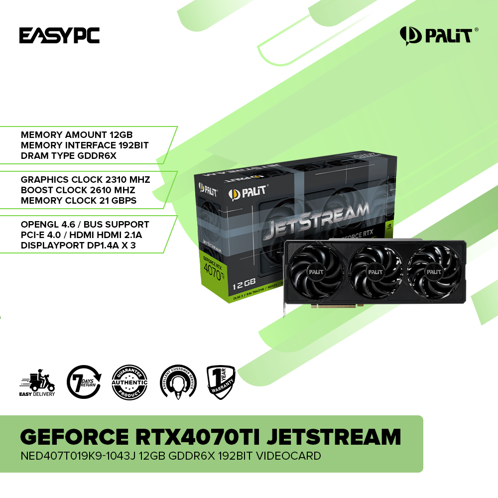 PALIT GeForce RTX4070Ti JETSTREAM