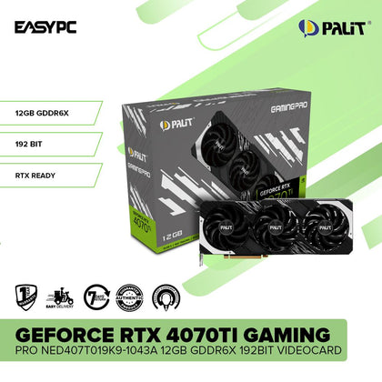 Palit GeForce RTX 4070ti Gaming Pro
