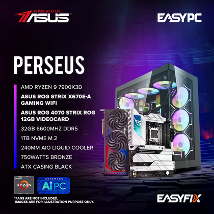 Perseus  Asus X670E | ASUS RTX 4070 | RYZEN 9 7900X3D