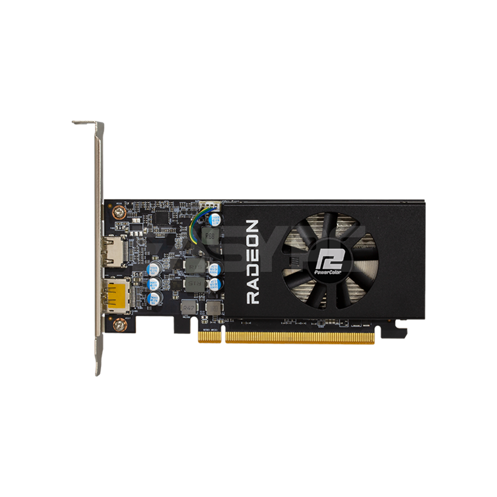 Rx 6400 Amd Gpu Low Profile PowerColor Radeon RX 6400 AXRX 6400 LP
