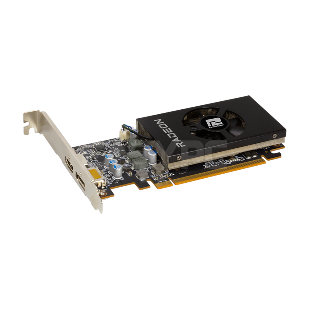 PowerColor Radeon RX 6400 AXRX 6400 LP 4GBD6-DH 64BIT GDDR6 Gaming