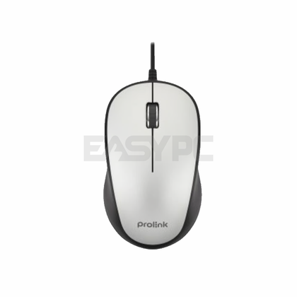 Prolink GM1001 USB Mouse Grey White-c