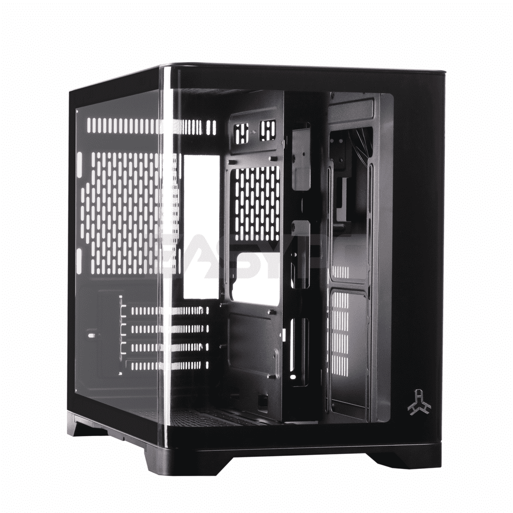 RAKK HAMRUS-M Curved Gaming PC Case M-ATX Black – EasyPC