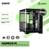 RAKK HAMRUS-M Curved Gaming PC Case M-ATX Black