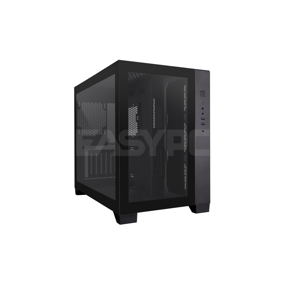 RAKK HAMRUS Gaming PC Case ATX Black – EasyPC