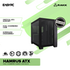 RAKK HAMRUS Gaming PC Case ATX Black