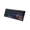 RAKK KAPI BT+2.4G Membrane Keyboard 87 Keys Dark-a