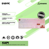 RAKK KAPI BT+2.4G Membrane Keyboard 87 Keys Light