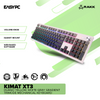 RAKK KIMAT XT3 Huano Yellow, Grey Gradiant Trimode Mechanical Keyboard
