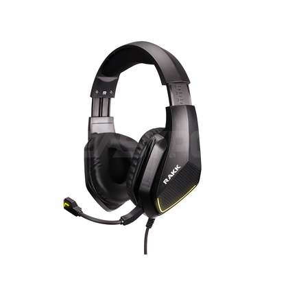 RAKK PRIYO Trimode Removable Microphone Gaming Headset Black EasyPC