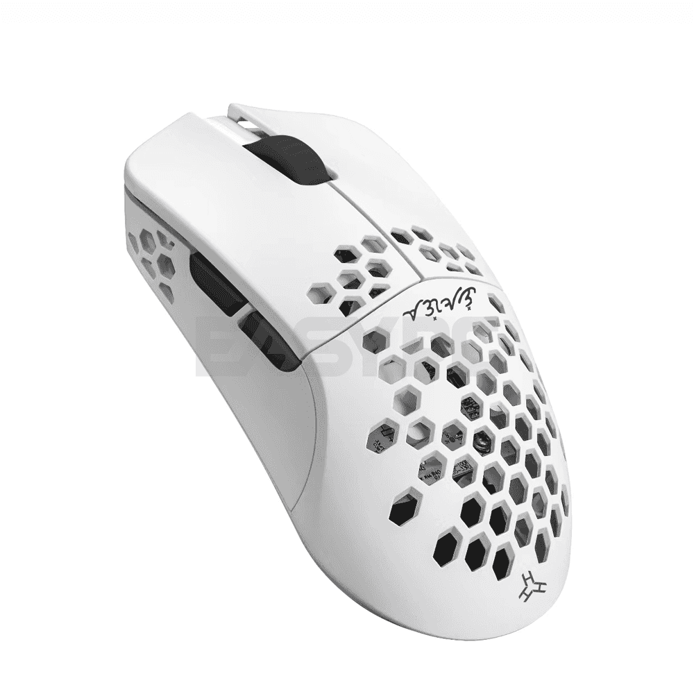 RAKK MAG-AN Trimode PAW3335 Lightweight 53g Gaming Mouse White-b