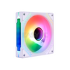 RAKK MARIS ASTRO 120mm 3in1 Chassin Fan 4-pin ARGB with HUB and Remote White-c