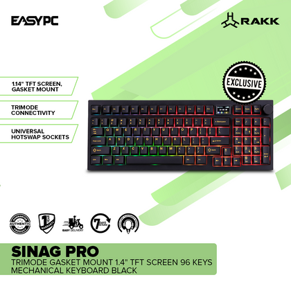 RAKK SINAG PRO|Trimode Gasket Mount 1.4