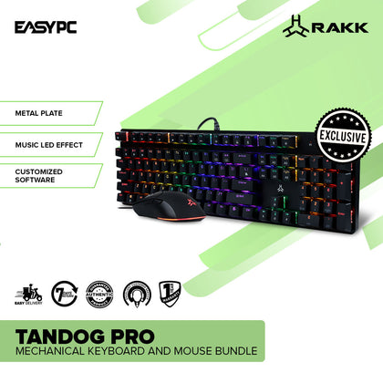 RAKK TANDOG PRO Mechanical Keyboard and Mouse Bundle