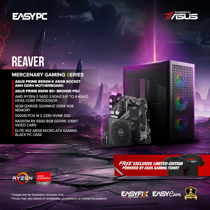 REAVER Gaming Desktop - EasyPC