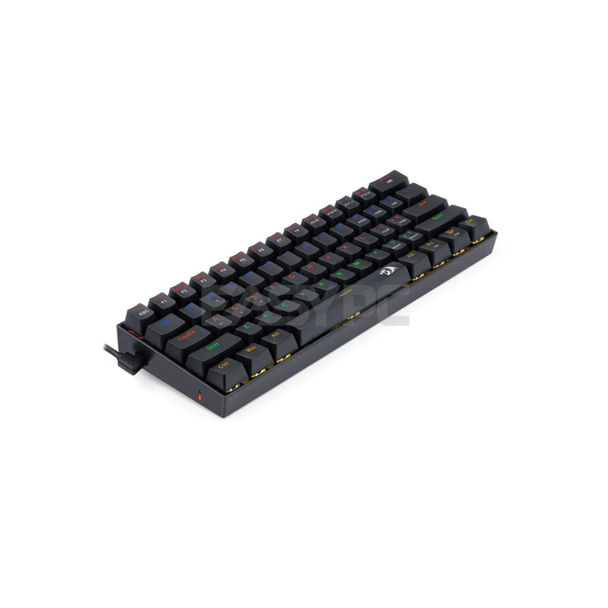 Redragon K606 LAKSHMI Mechanical Gaming Keyboard Red Switch Black-b