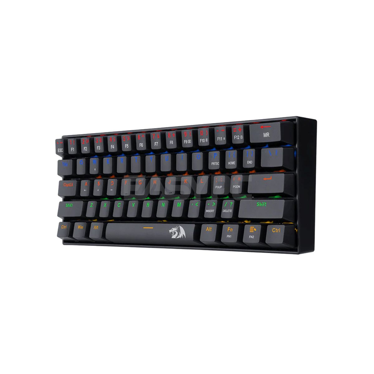 Redragon K606 LAKSHMI Mechanical Gaming Keyboard Red Switch Black-d