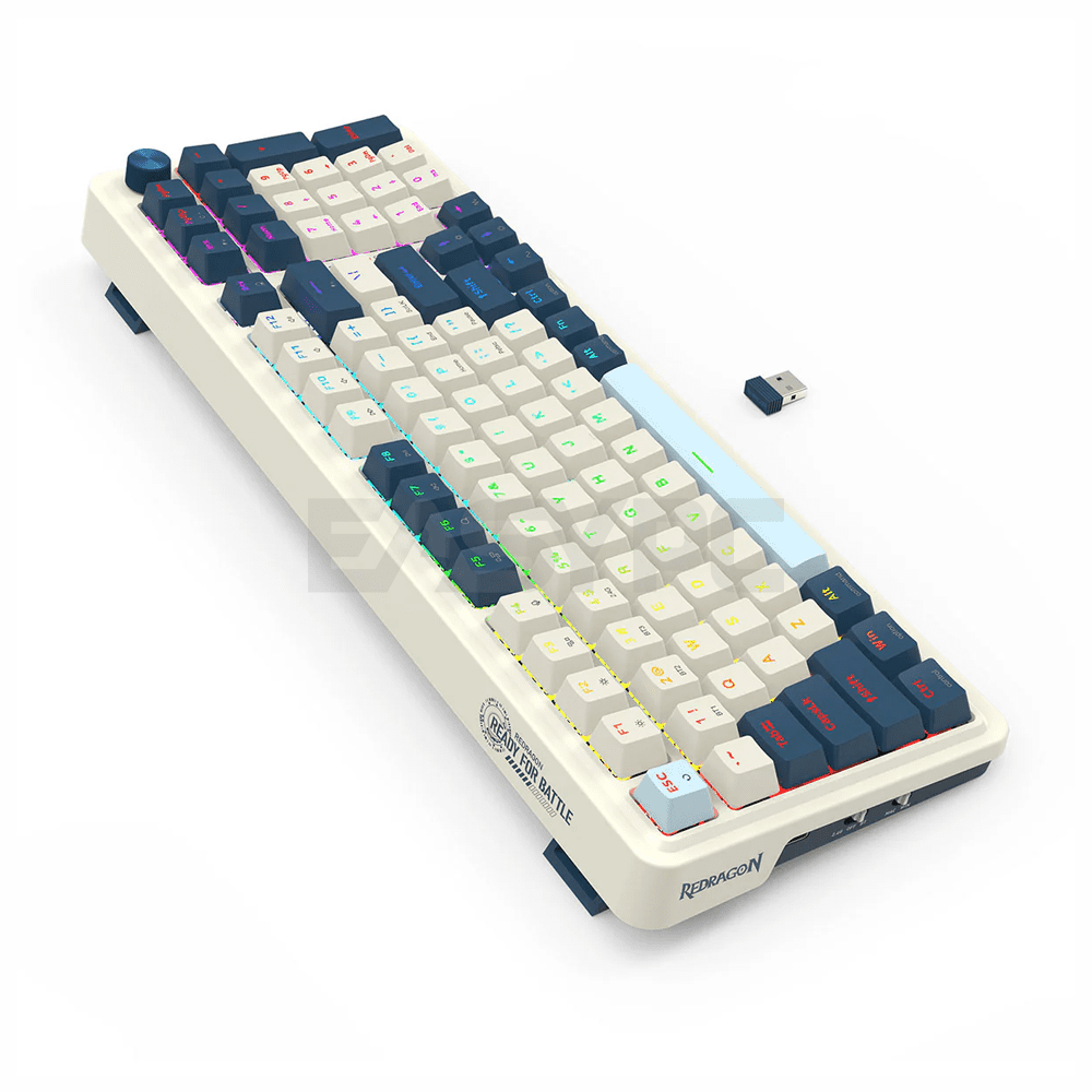 Redragon K686WB-RGB- EISA PRO Mechanical Gaming Keyboard White Blue-d