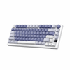 Royal Kludge RK-M75 Trimode Mechanical Keyboard Oled Screen Ocean Blue-a