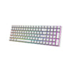 Royal Kludge RK100 Trimode Blue switch Mechanical Keyboard White-a