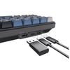 Royal Kludge RK61 Plus Trimode Blue switch Mechanical Keyboard Black/ Indigo-d
