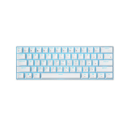 Royal Kludge RK61 Trimode Brown switch Mechanical Keyboard White-a