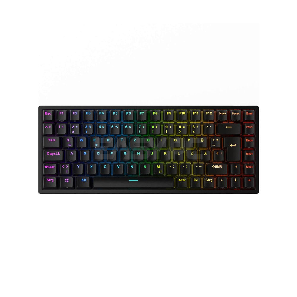 Royal Kludge RK84 Trimode Brown switch Mechanical Keyboard Black-a
