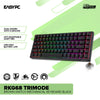 Royal Kludge RK84 Trimode Brown switch Mechanical Keyboard Black