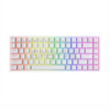 Royal Kludge RK84 Trimode Red switch Mechanical Keyboard White-c