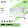 Royal Kludge RK96 Trimode Red switch Mechanical Keyboard White