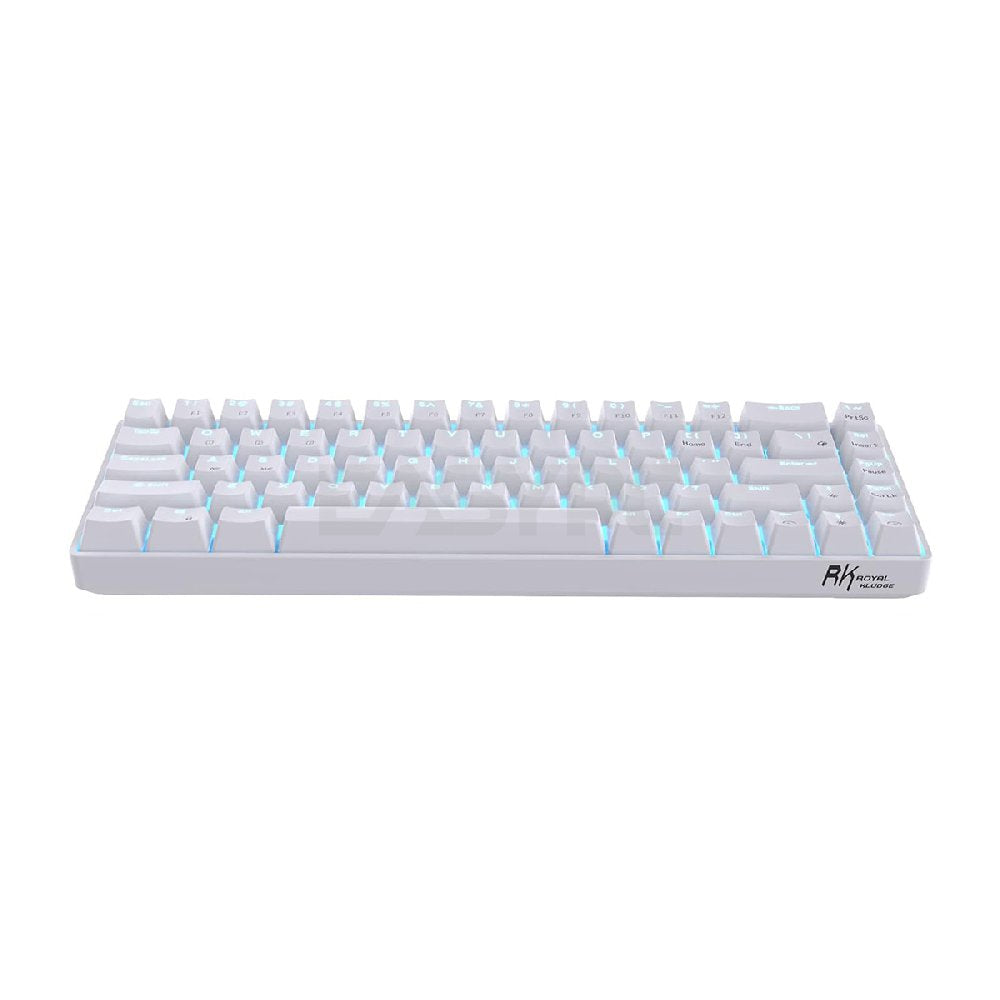 Royal Kludge RKG68 Trimode Red switch Mechanical Keyboard White-c