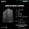 Ryzen 3 3200G / A520 / 16GB DDR4 / 500 GB SSD / PC Case M-ATX with 700W