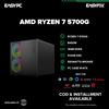 Ryzen 7 5700G / B450M / 16GB DDR4 / 512GB SSD / 550W Power Supply / PC Case M-ATX