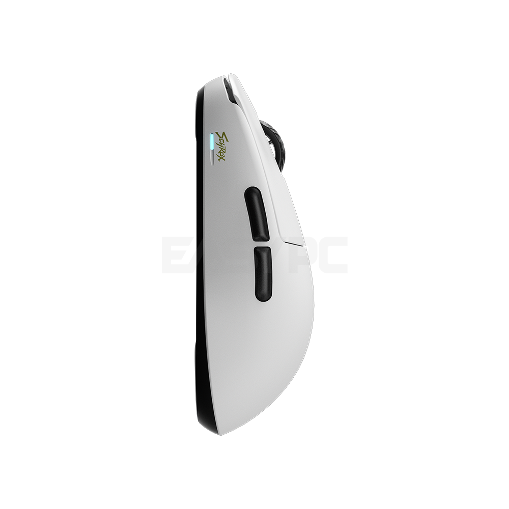 SCYROX V8 PIXART 3950 Wireless Lightweight 38g 8K Polling Gaming Mouse White-d