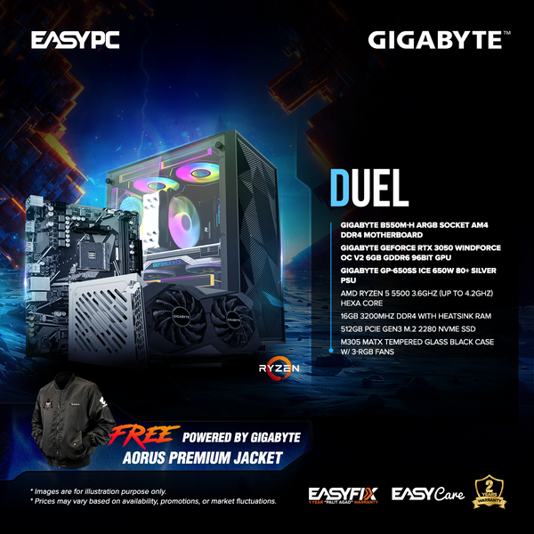 EasyPC DUEL, Powered by GIGABYTE, September revision