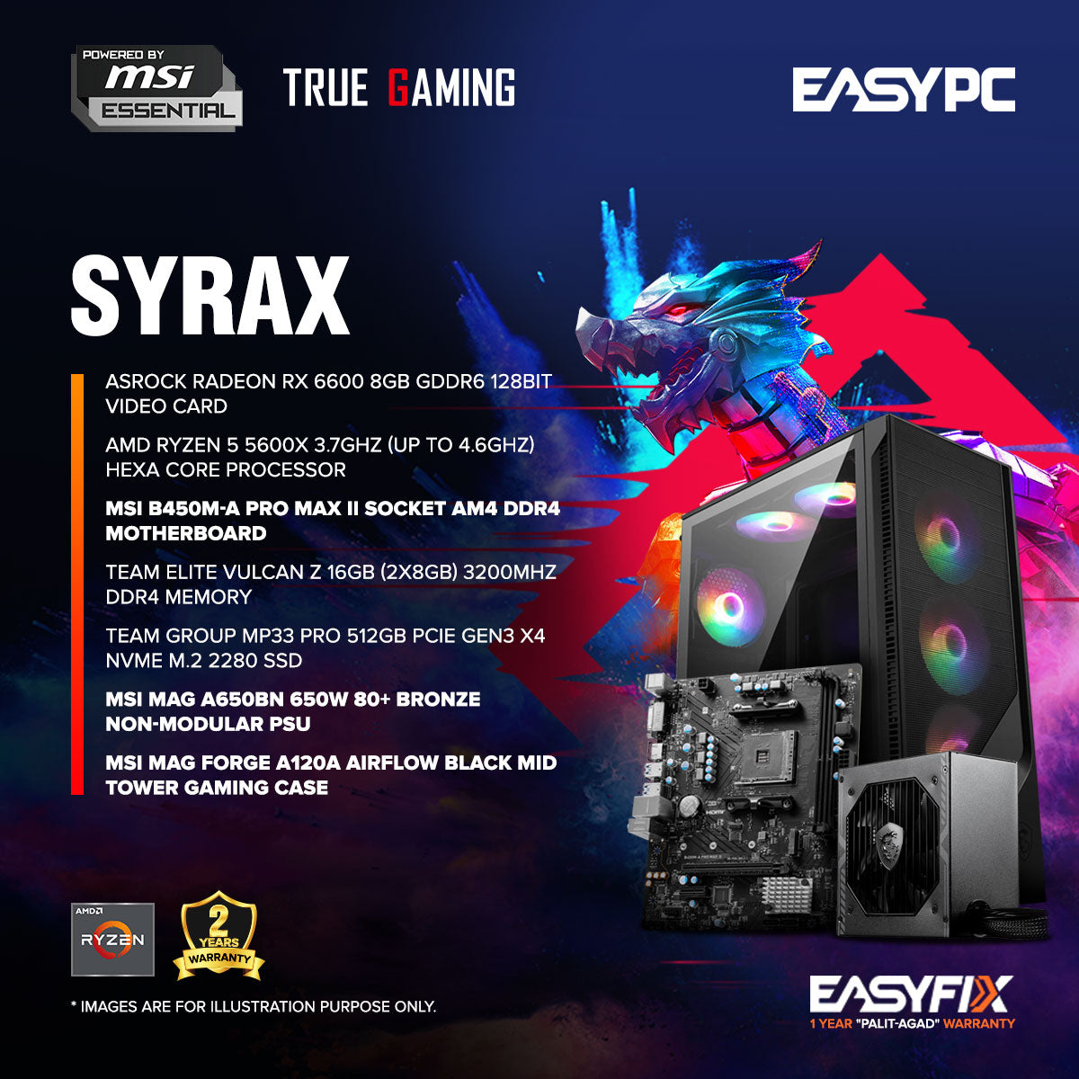 Syrox Compute System Syrax Desktop – EasyPC