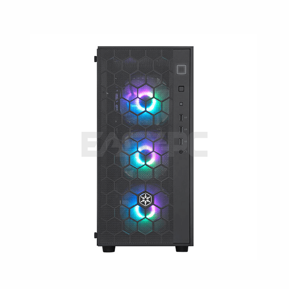 Silverstone FARA R1 PRO Mid-Tower ATX TG with 4 ARGB Fans + Controller ...