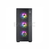 Silverstone Fara R1 Pro SST-FAR1B-PRO-V2 ATX Mid-Tower TG Gaming PC Case With RGB Fans Black-a