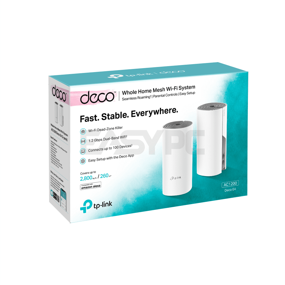TP-Link Deco E4 AC1200 Whole Home Mesh Wi-Fi System (2-PACK)-c