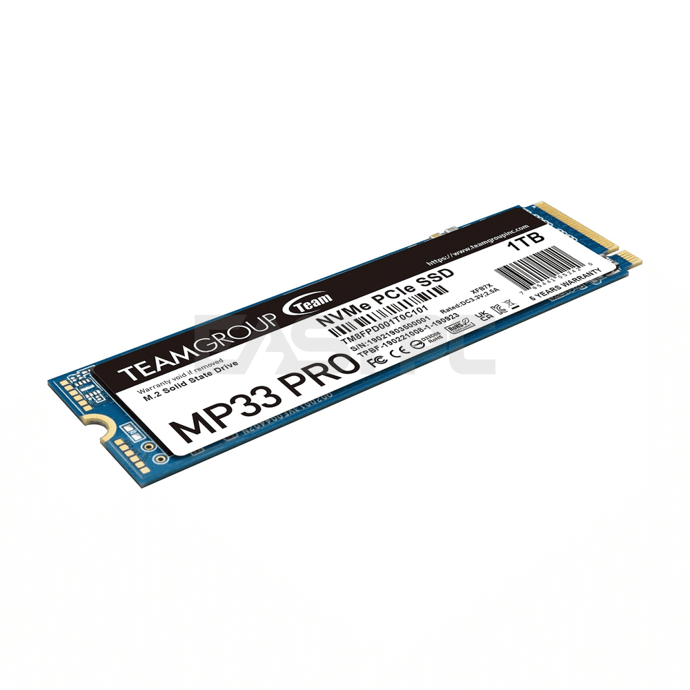 Team Group MP33 PRO 1TB PCIe x4 NVME Solid State