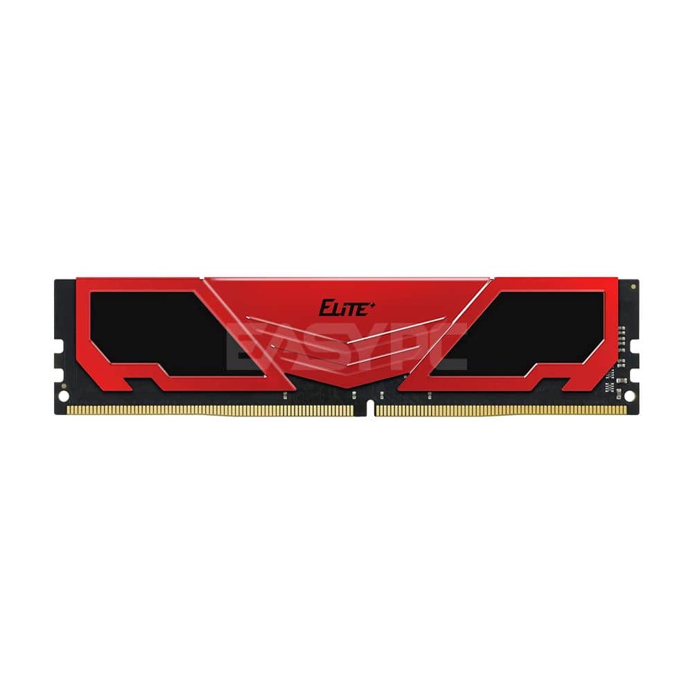 Team Elite Plus 8gb 1x8 3200Mhz Ddr4 Memory Black Red – EasyPC