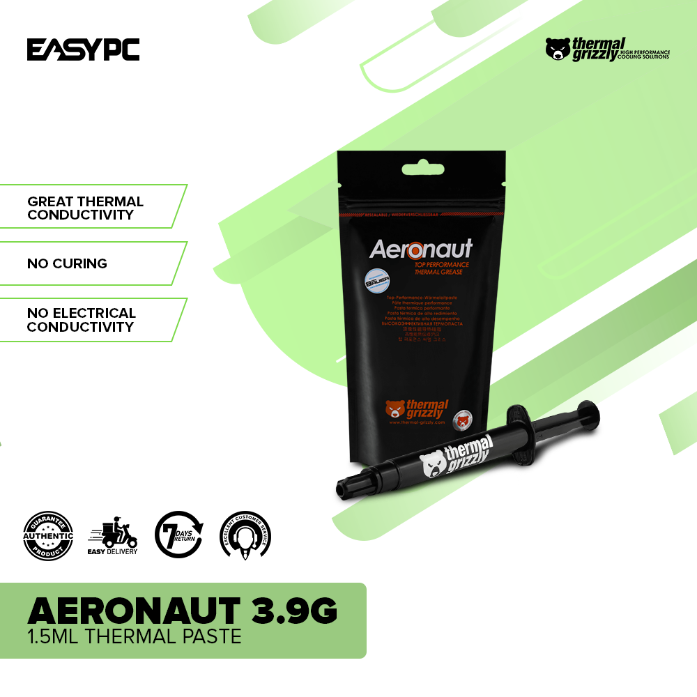Thermal Grizzly Aeronaut 3.9g 1.5ml Thermal Paste – EasyPC