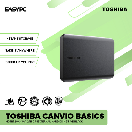 Toshiba Canvio Basics HDTB520AK3AA 2tb