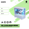 WJ CoolMan Ming ATX Tempered Glass PC Case White