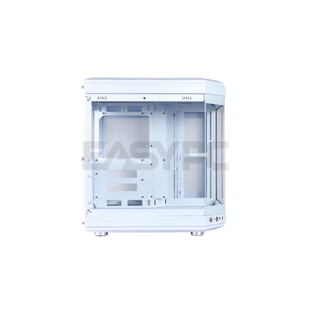 WJ Coolman Game KM Y60 ATX PC CASE White-b