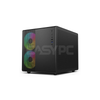 YGT V300 MAtx Tempered Glass Gaming PC Case Black-b